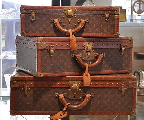 vintage lv suitcase trunk lining|vintage louis vuitton bags.